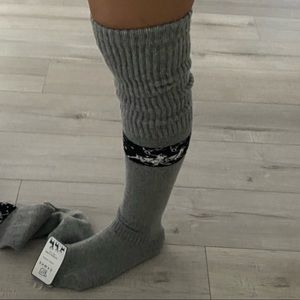 Sheep Wool Soft high thigh socks